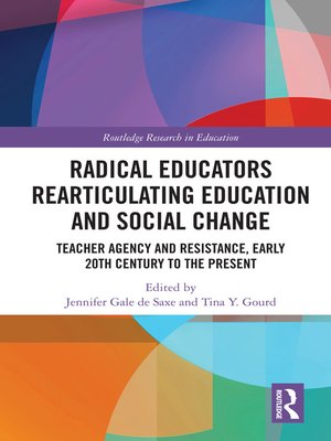 cover image of Radical Educators Rearticulating Education and Social Change